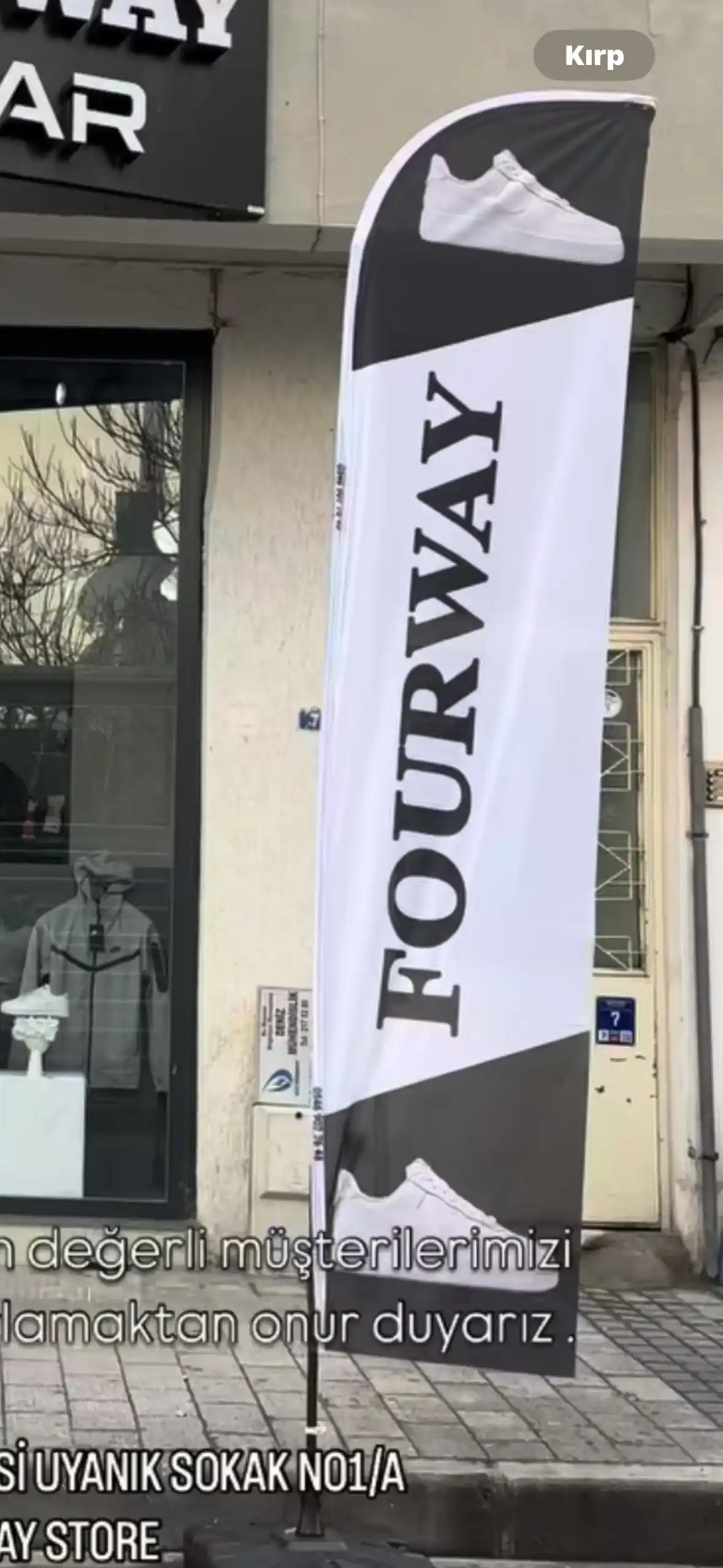 Ayakkabıcı Yelken Bayrağı-13