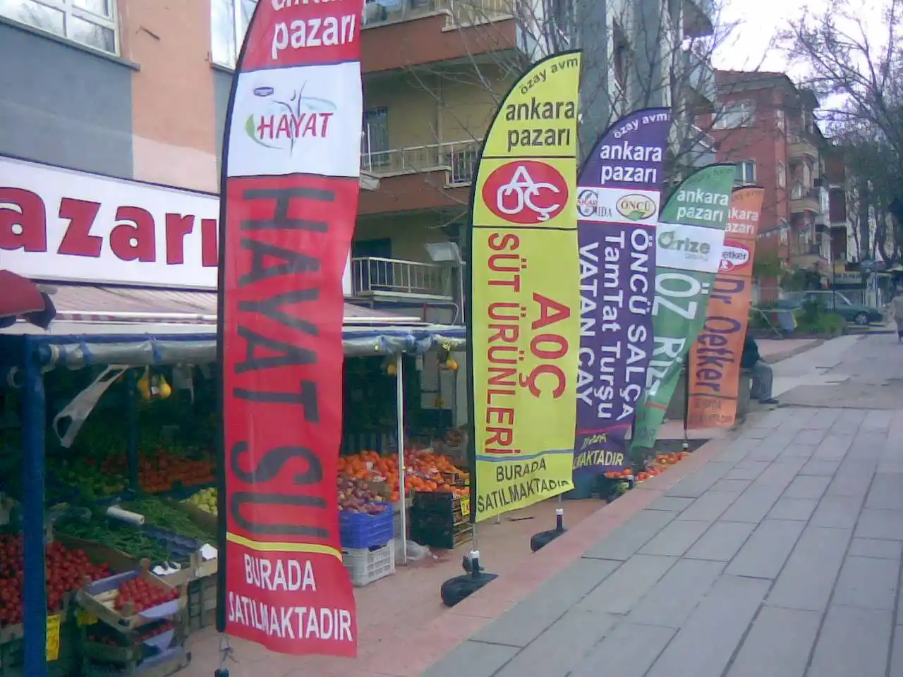 Market Yelken Bayrağı-32